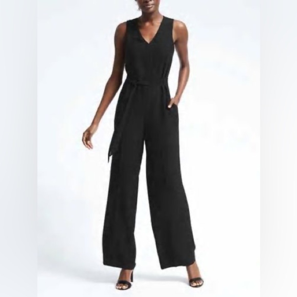 Banana Republic Black Jumpsuit